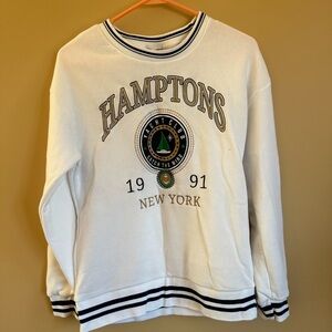 Hamptons crew sweatshirt
